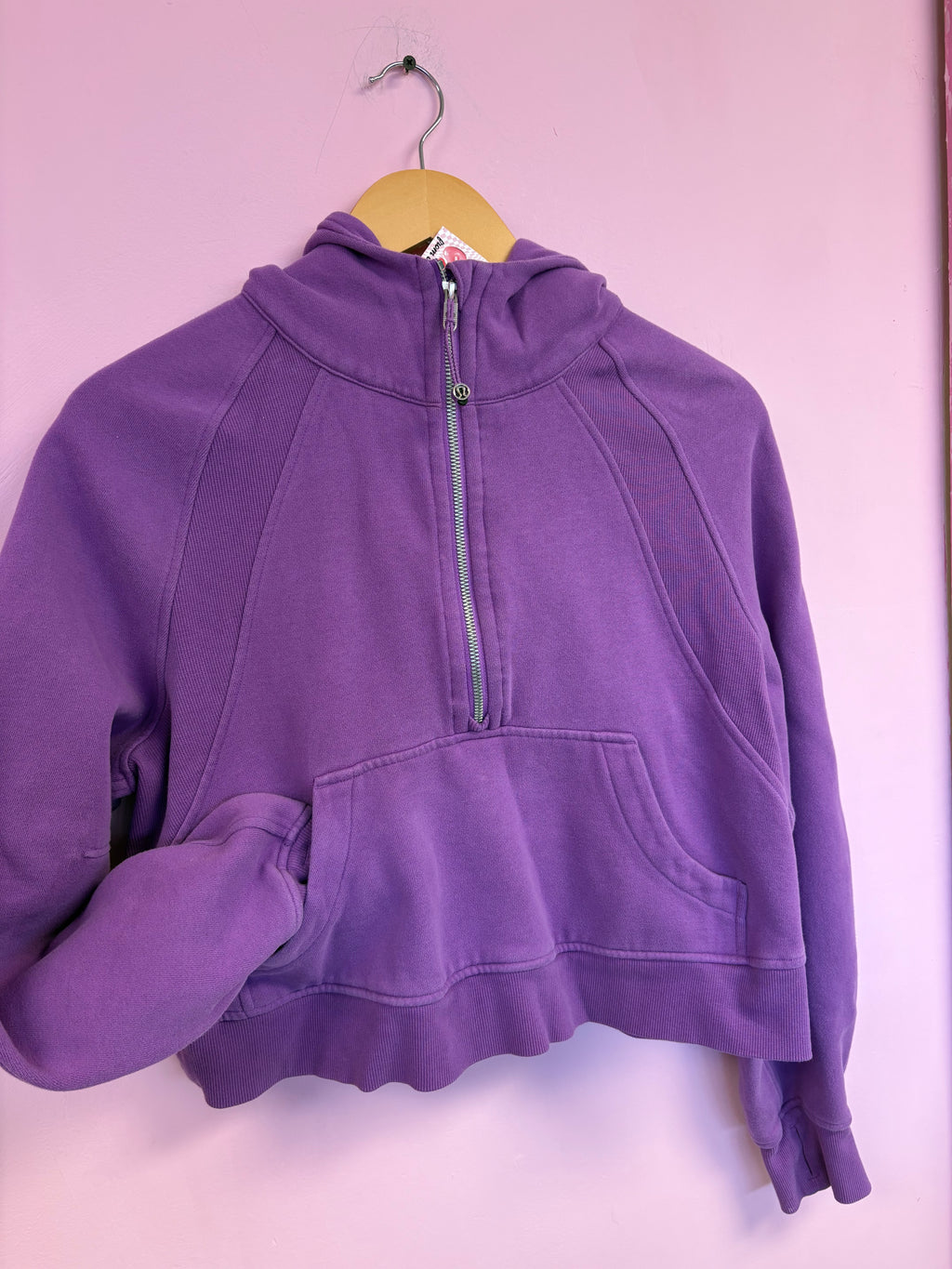 Lululemon 1/2 zip Scuba xs/s
