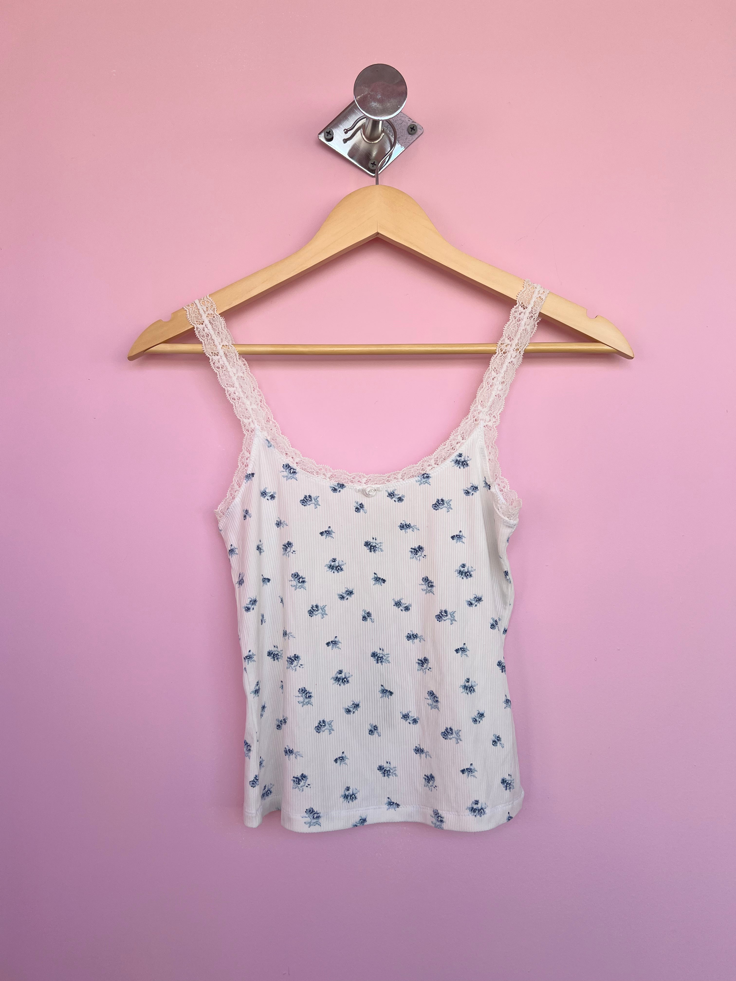 SKIMS Soft Lounge Lace Cami (XS)