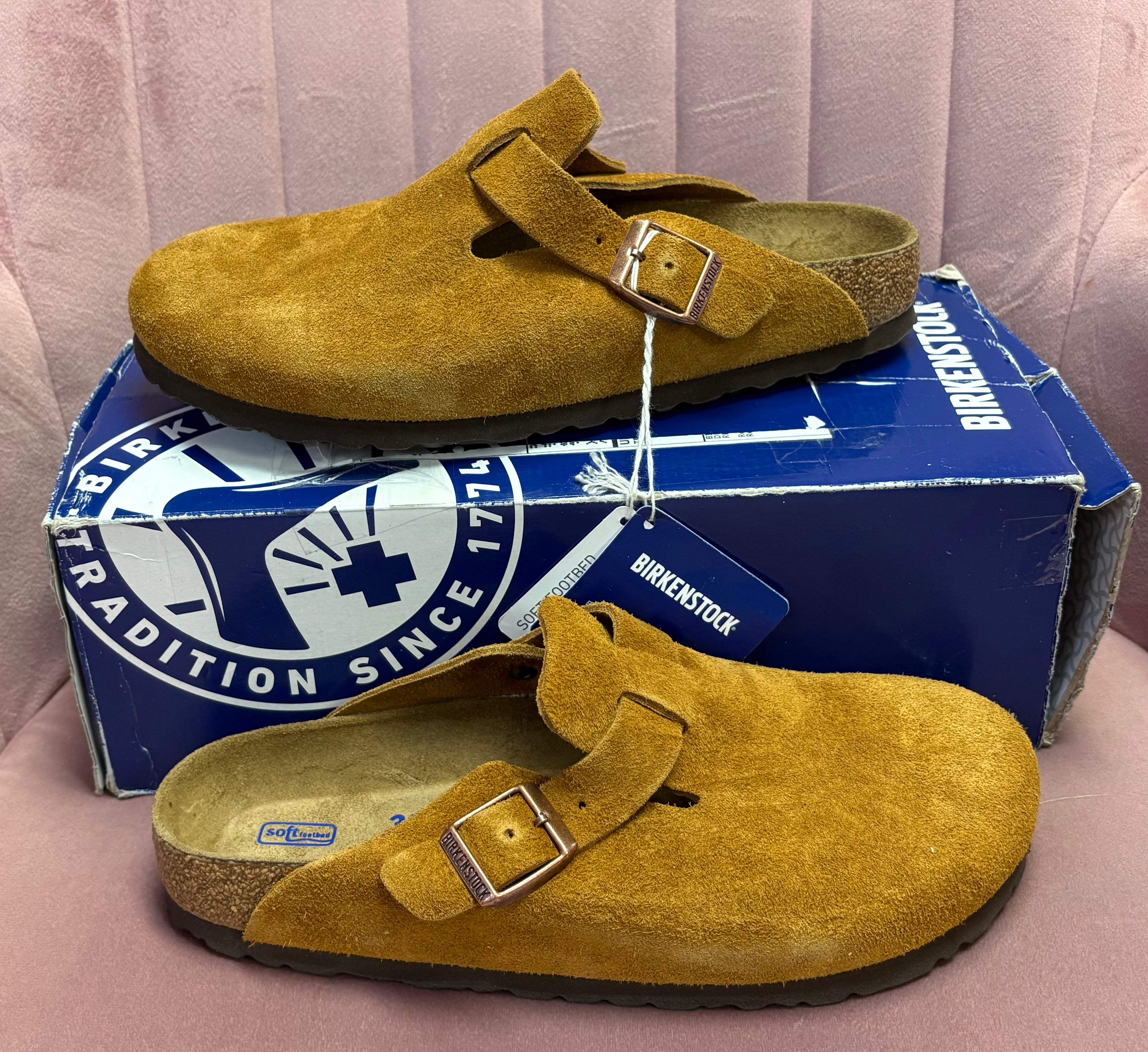 Birkenstock Boston Softbed size 39