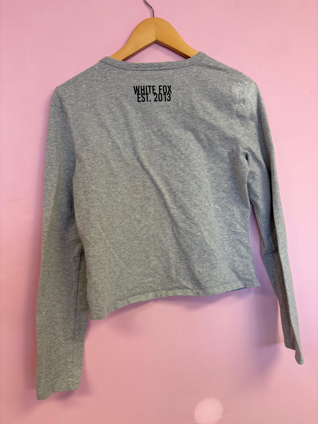 Whitefox cropped shirt xl