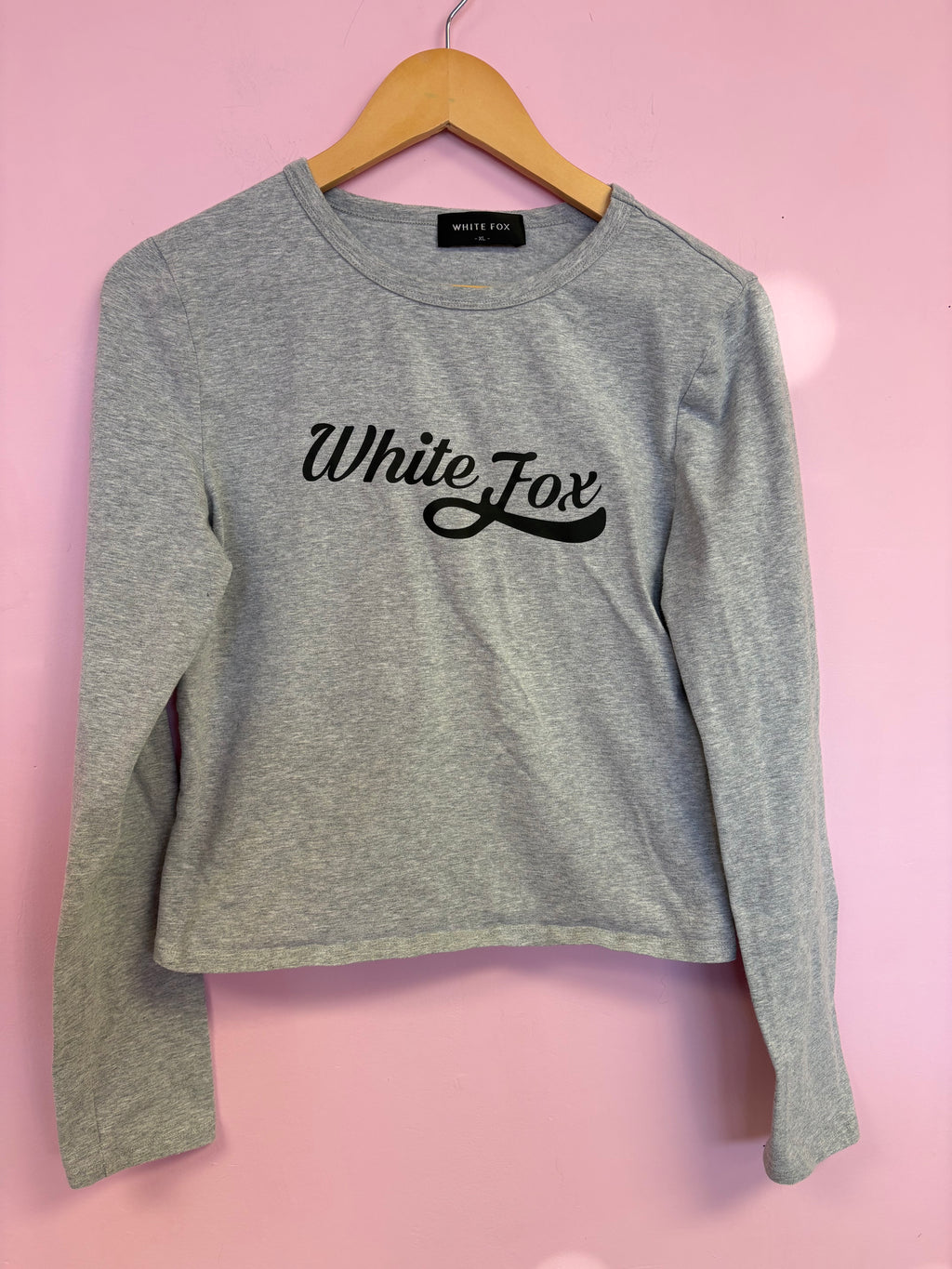 Whitefox cropped shirt xl