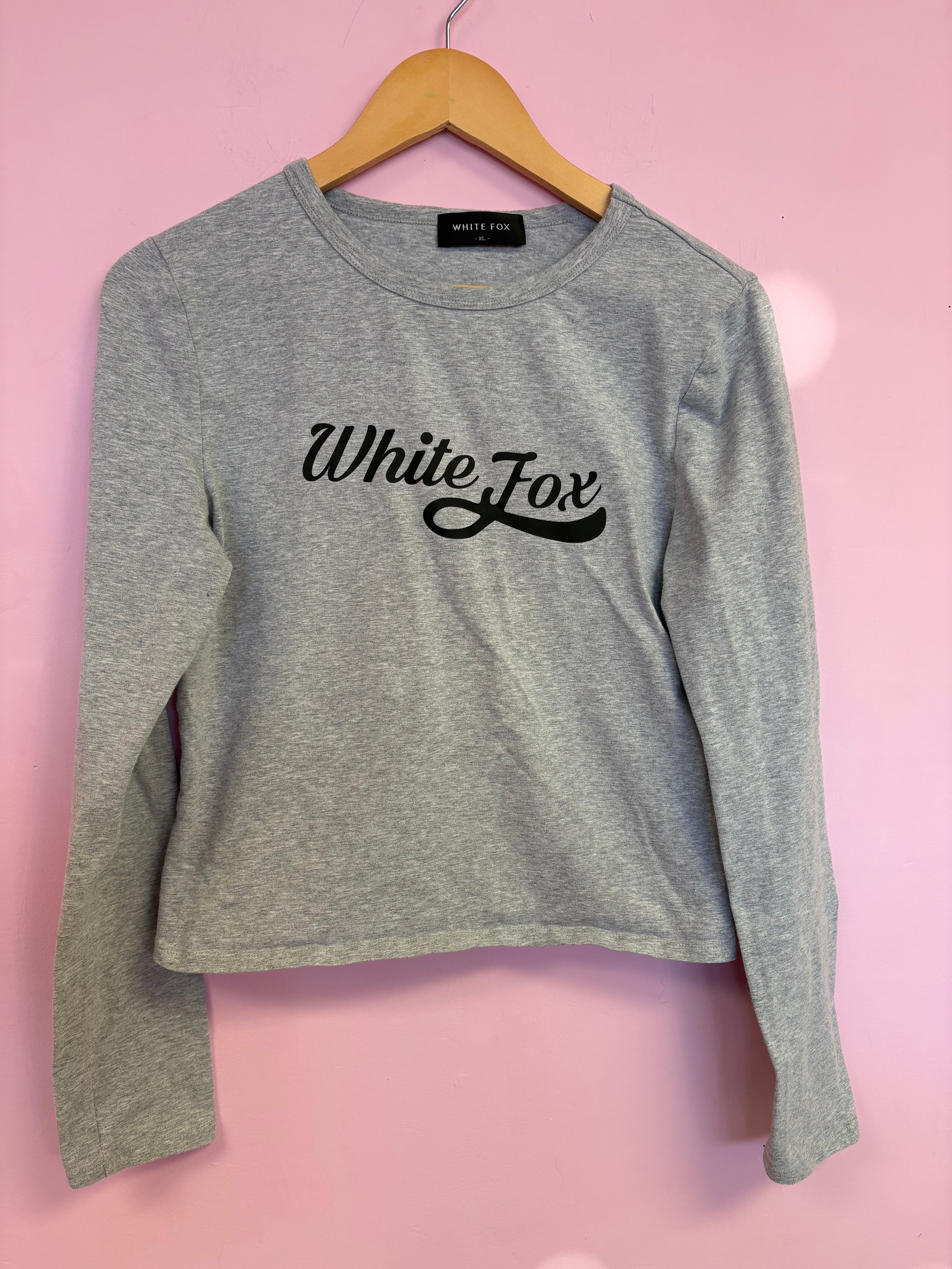 Whitefox cropped shirt xl