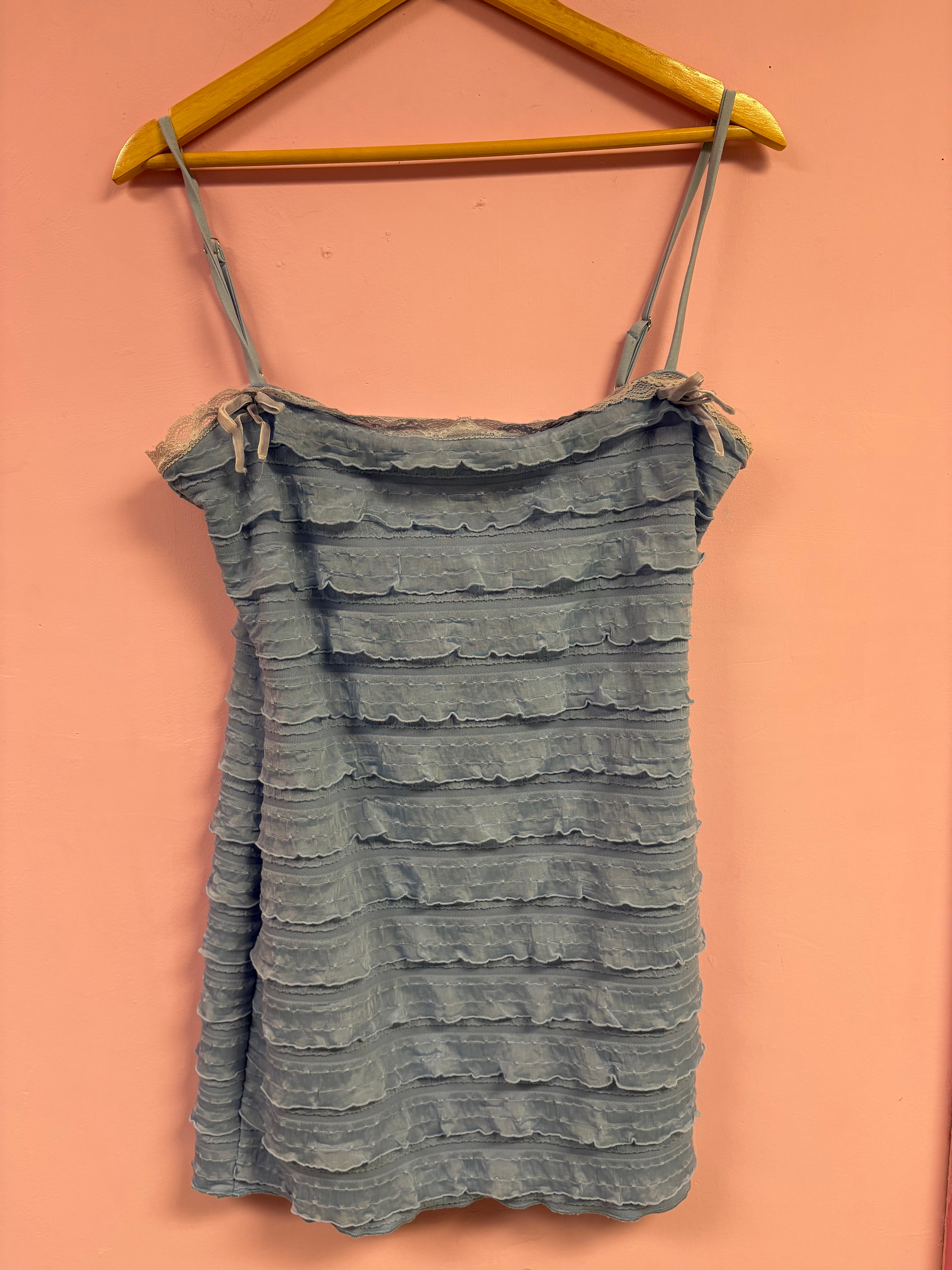 Princess Polly ruffled mini dress 10