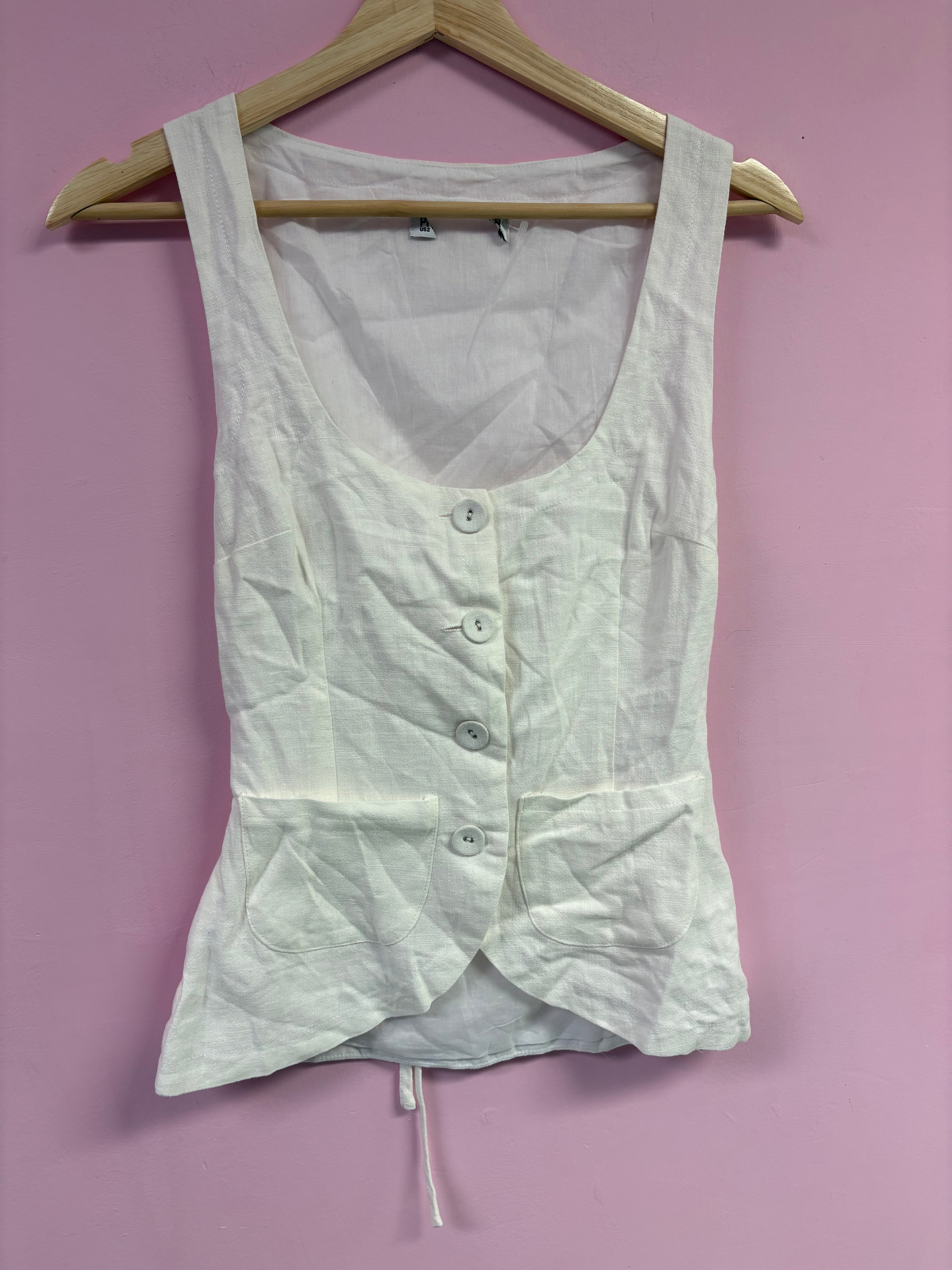 Princess Polly button up tank 2