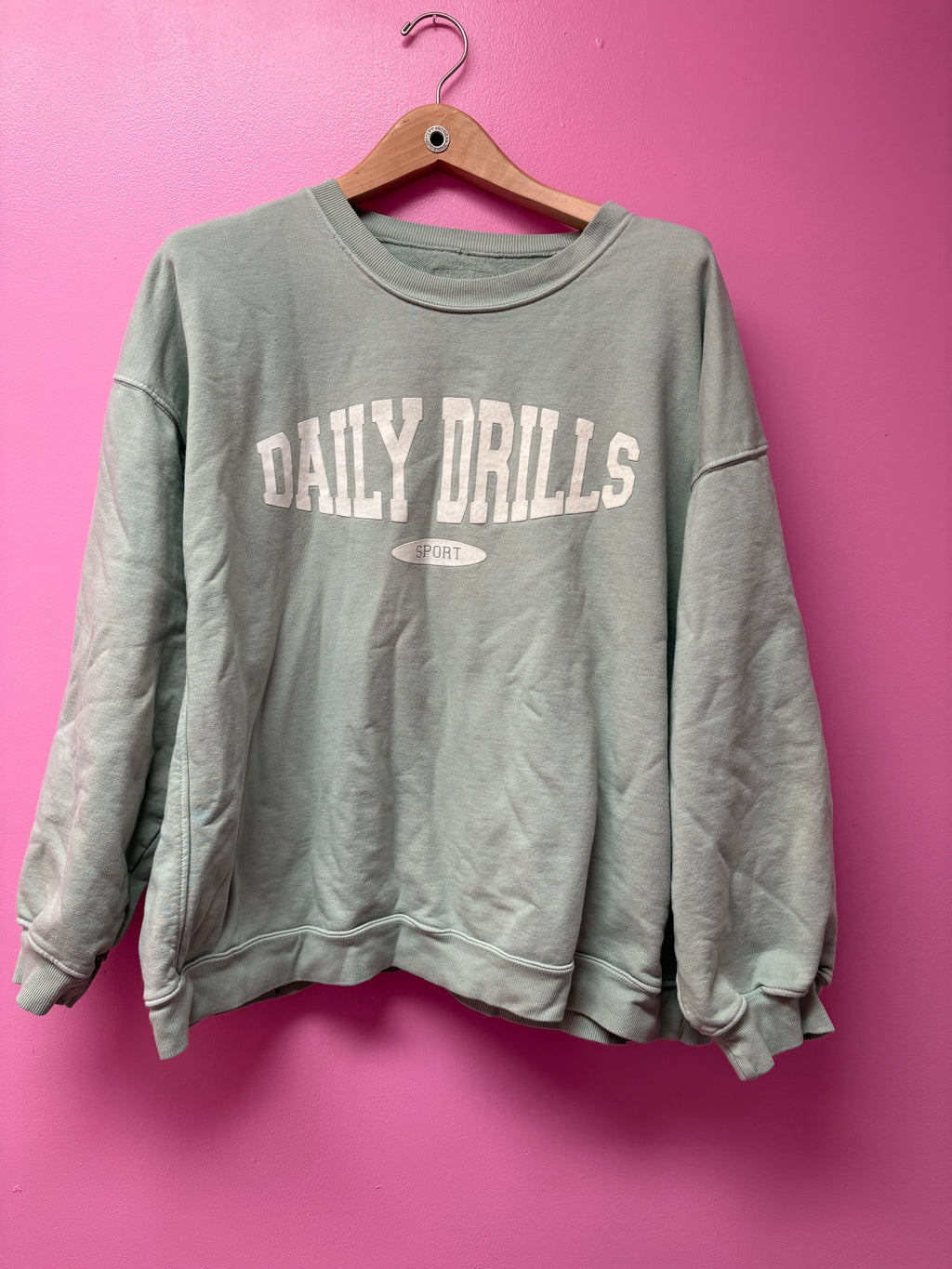 Daily Drills crew neck m/l