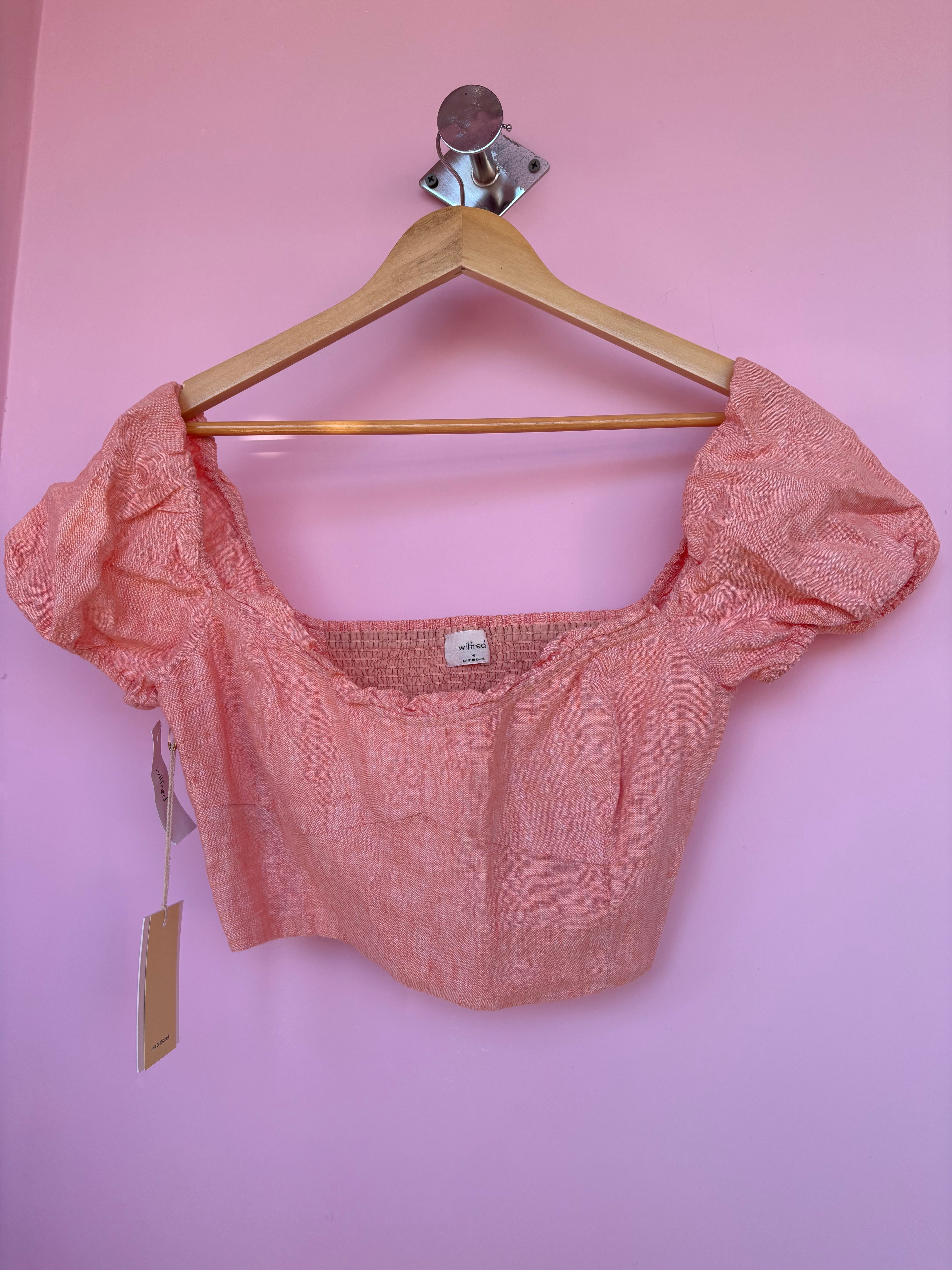 Wilfred cropped shirt M