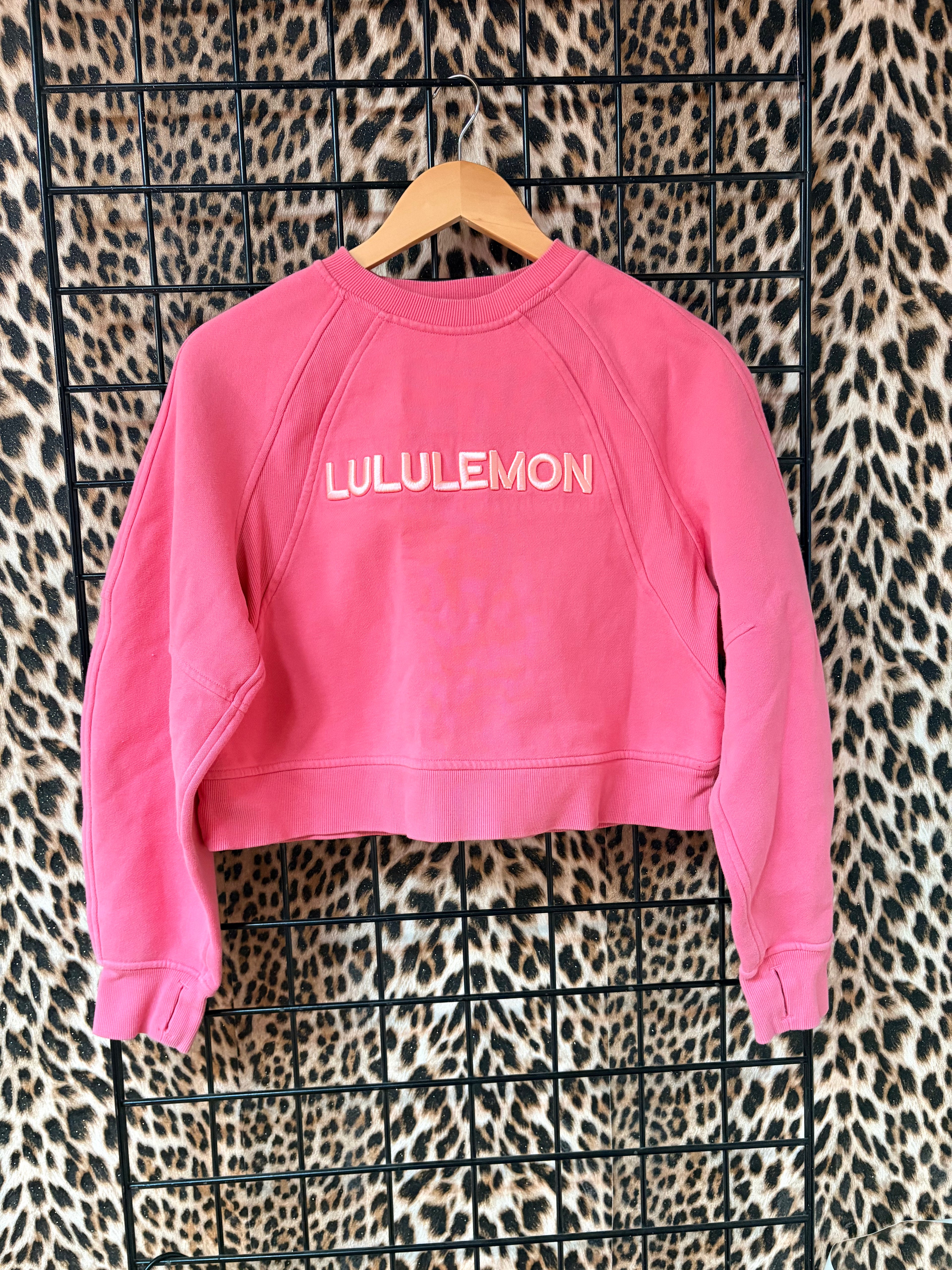 Lululemon cropped crew
