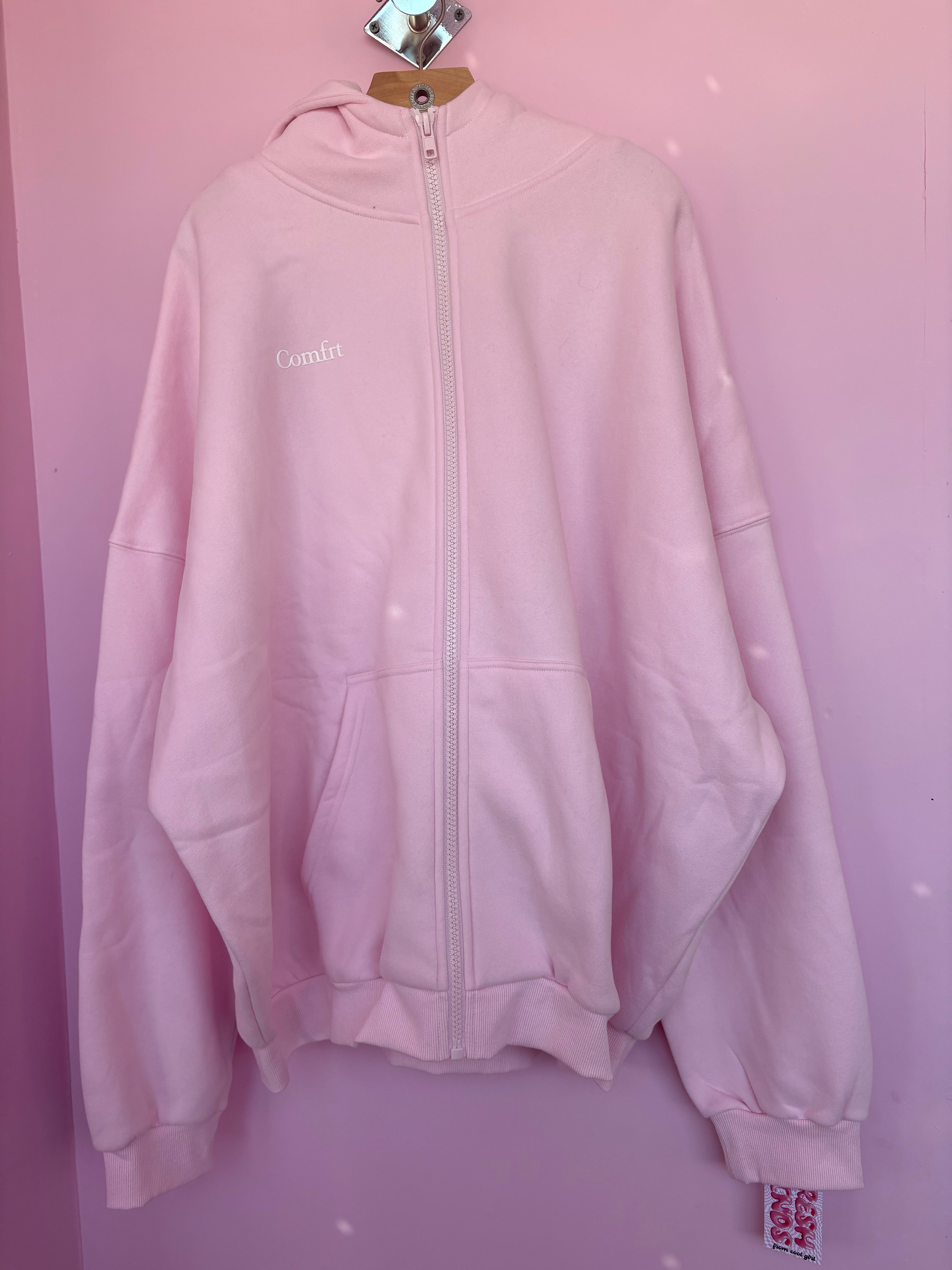Comfrt zip up 2X
