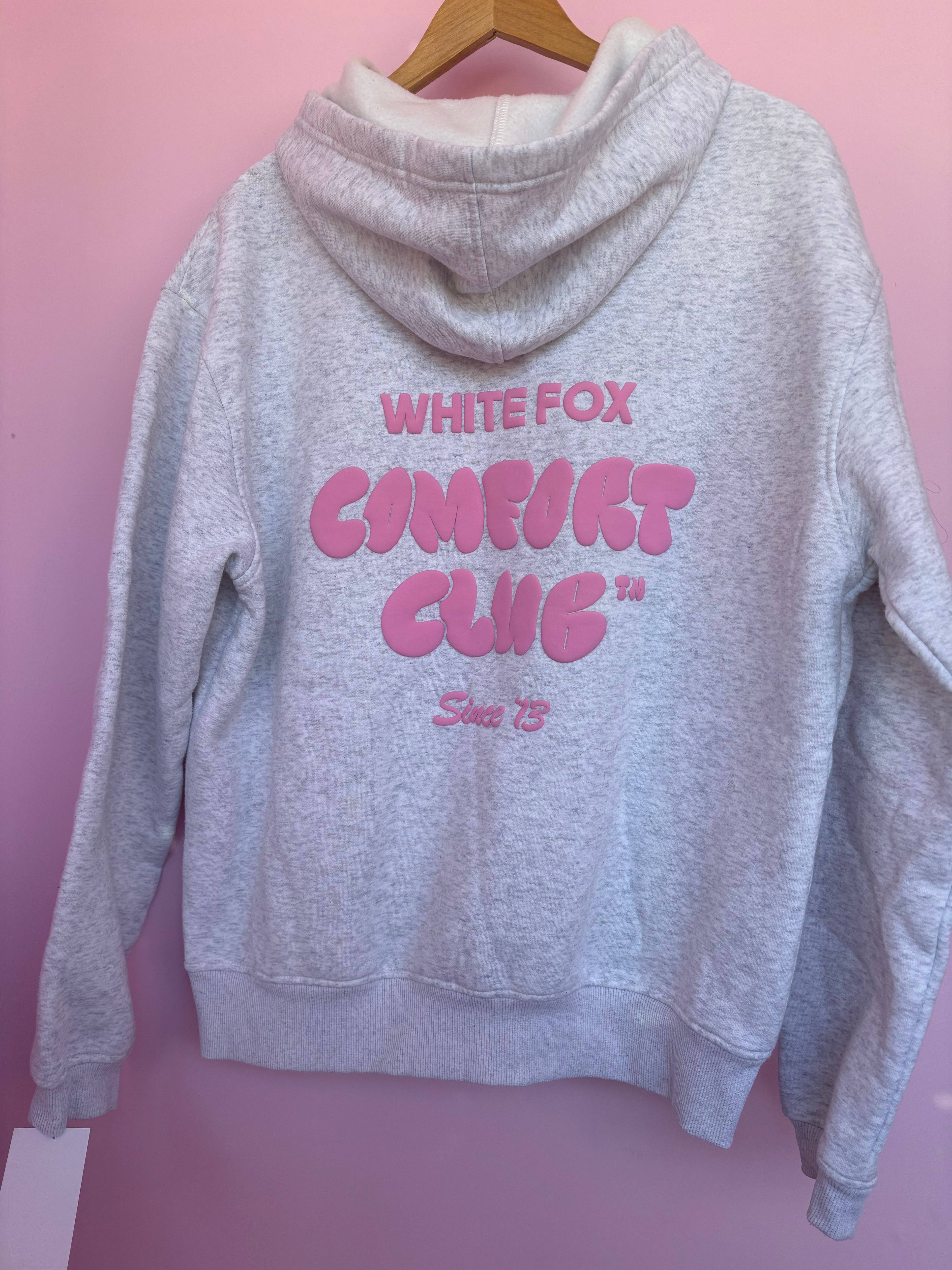 White Fox hoodie m/l