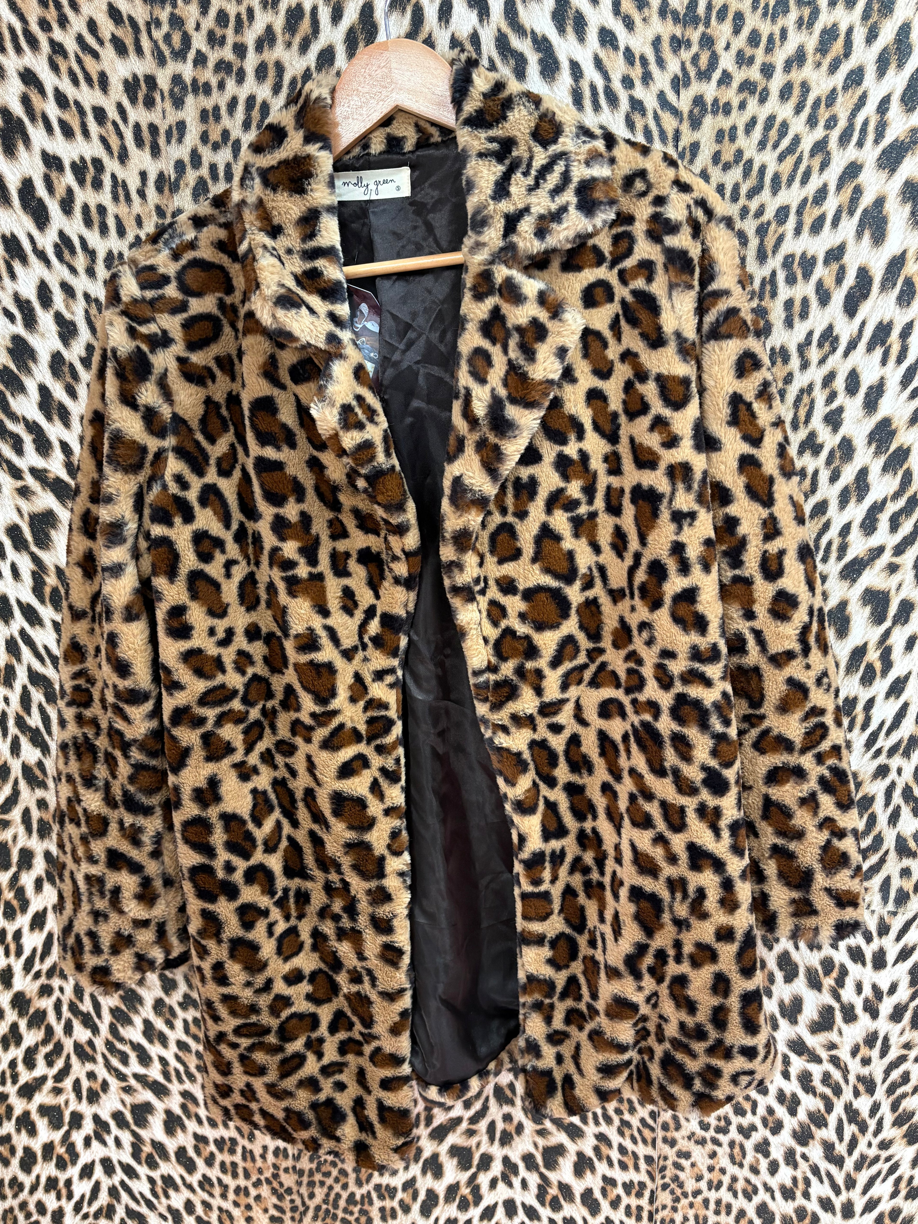 Molly Green faux fur coat S