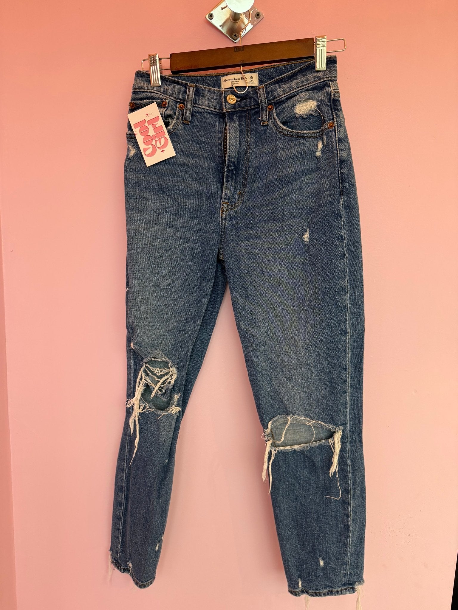 Abercrombie & Fitch the mom high rise - Cool Girl