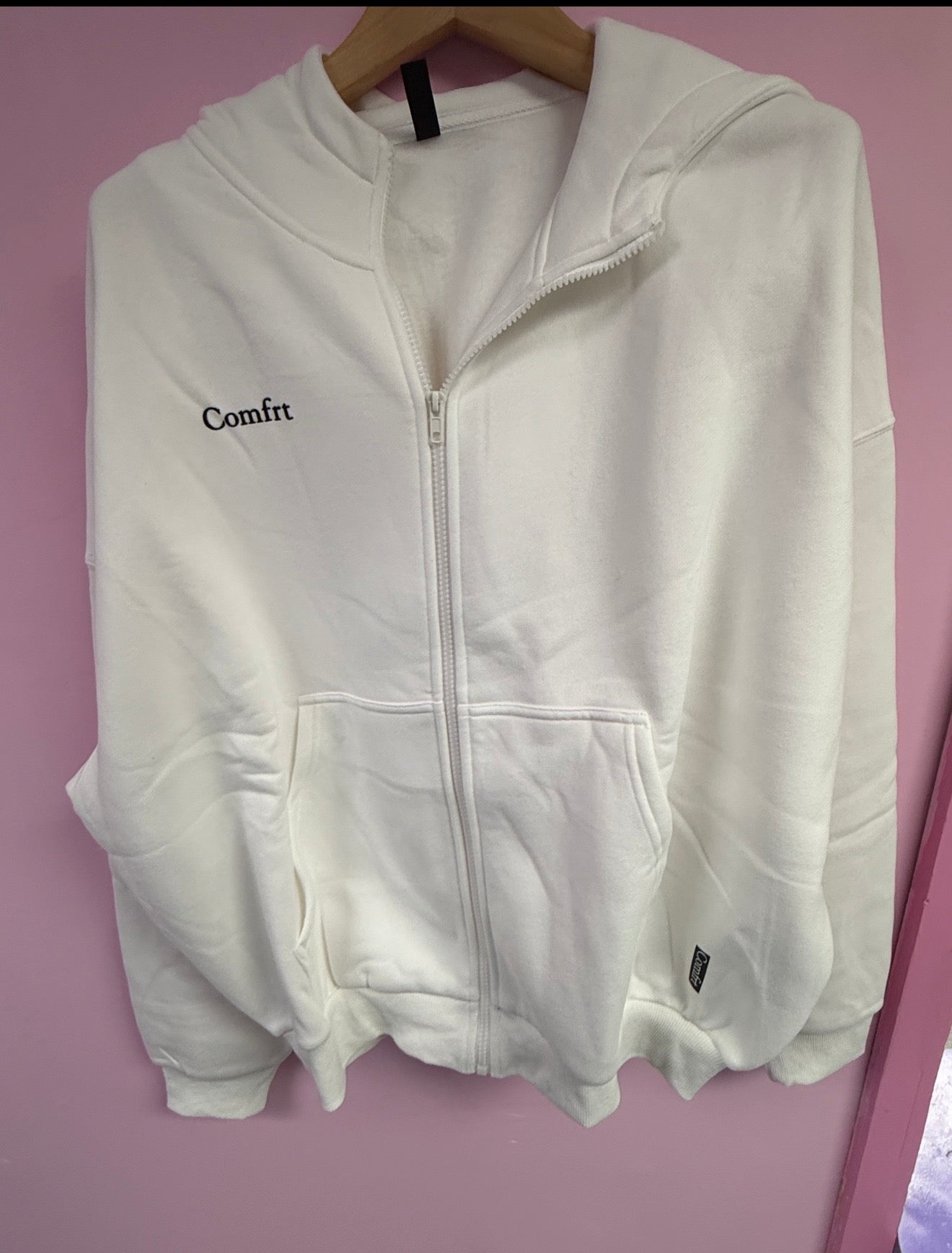 Comfrt small zip up hoodie - Cool Girl