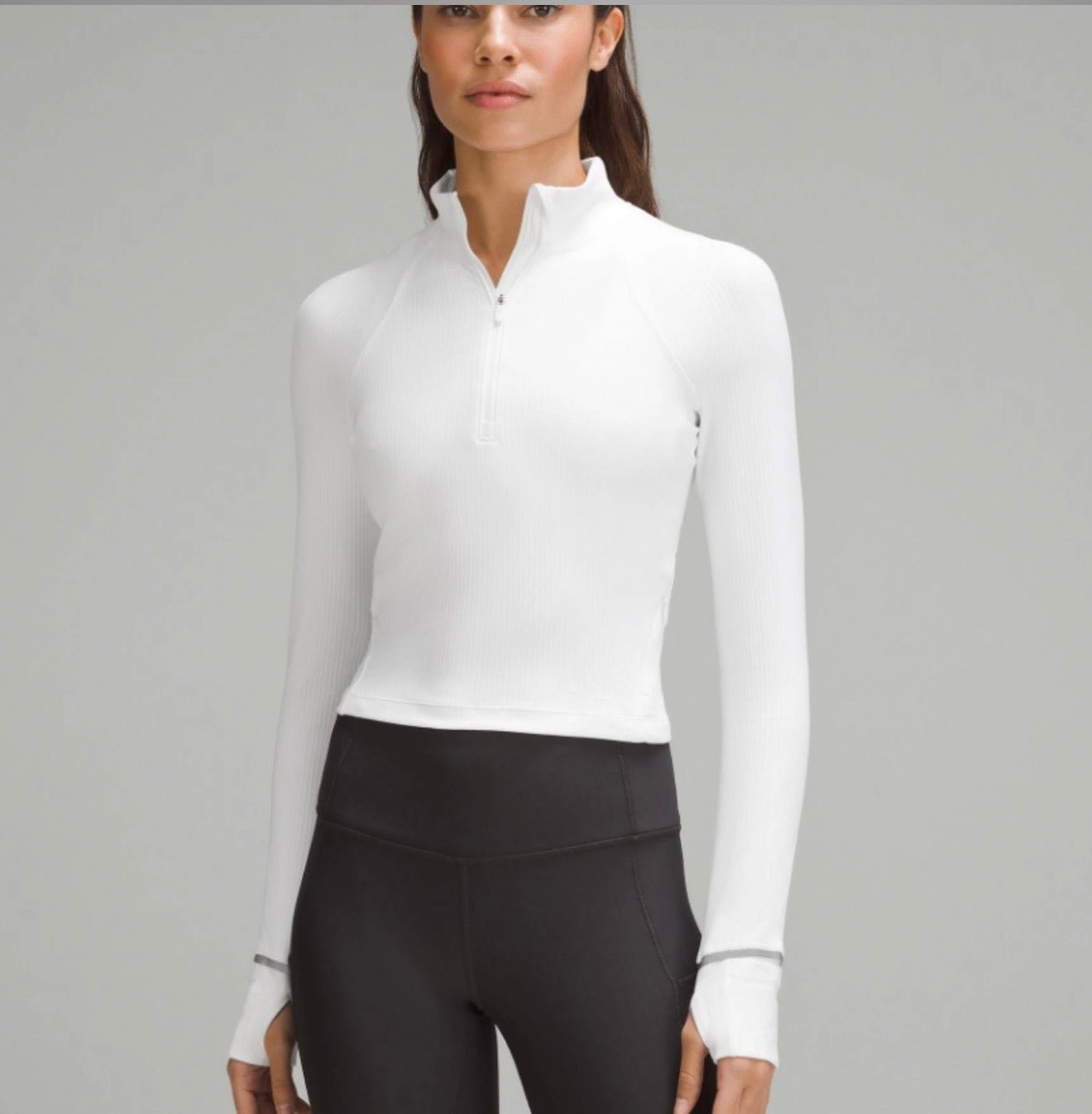 Lululemon cropped half zip - Cool Girl